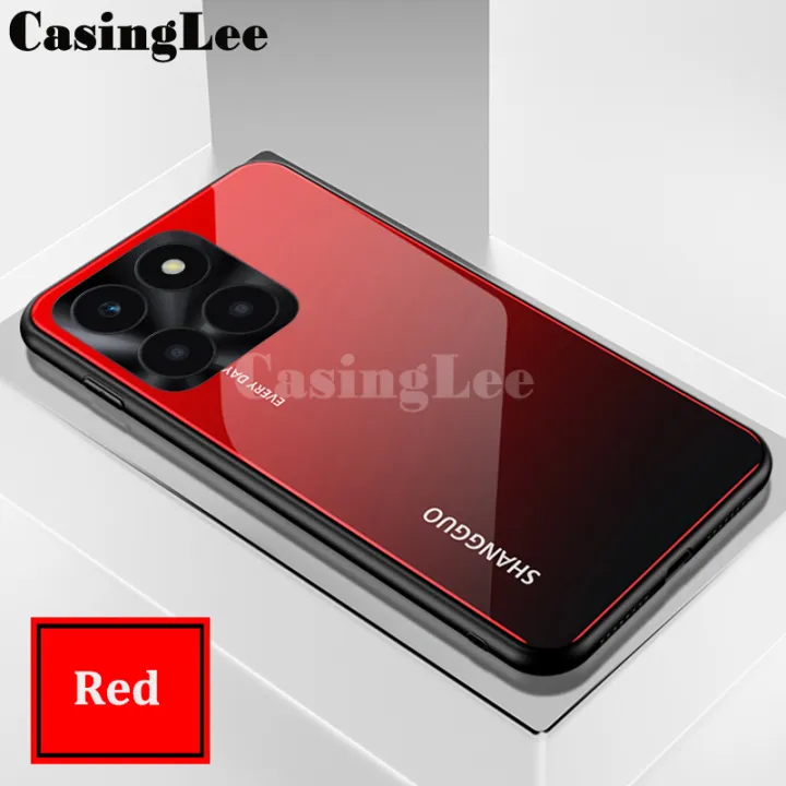For%20Honor%20X6A%20case%20Gradient%20Mirror%20Tempered%20Glass%20Protector%20Hard%20Cover%20For%20Honor%20X6A%20Back%20Cover%20Phone%20Cases%20-%20Image%205