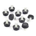 10Pc Height Adjustable Leveling Chair Leg Feet Furniture Mat Screw-in Base Sofa Bed Cabinet Table Floor Protector M6*10mm Thread.