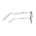 Anti-blue light eyeglasses wireless stereo BT headset audio smart glasses.