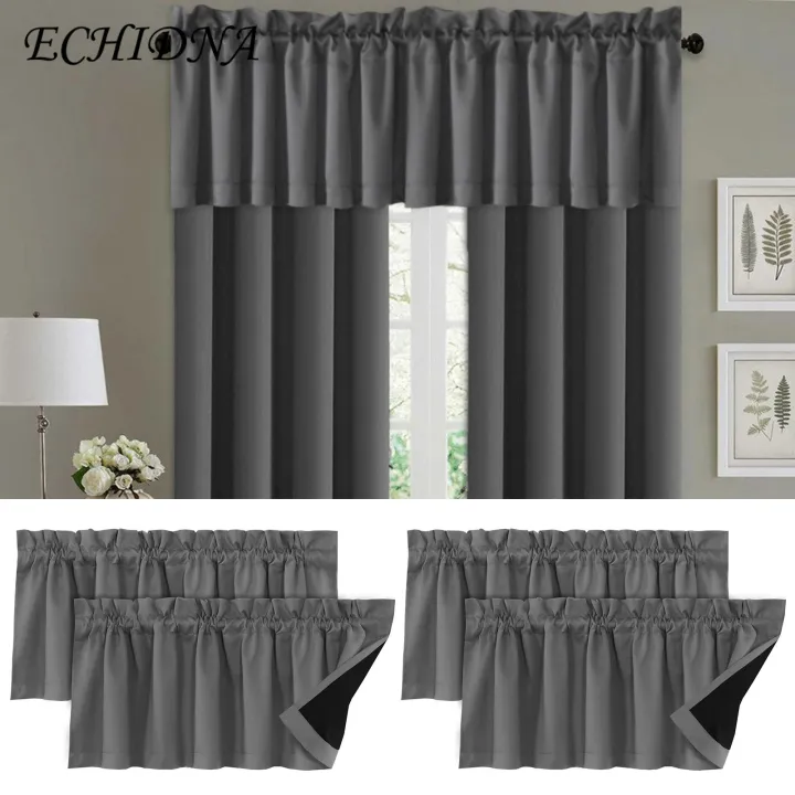 Durable%20Curtain%20Valance%202pcs%20Valance%20Curtain%20Light%20Blocking%20Modern%20Elegant%20Solid%20Color%20Black%20Coating%20Living%20Room%20Bedroom%20Window%20Top%20Cover%20Home%20Supplies%20Curtain%20Valance%20with%20Blackout%20Coating%20-%20Image%204
