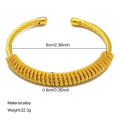 Alien ANIID Luxury Dubai Gold Color Bangles For Women 24K Gold Plated Indian African Cuff Bracelets Charm Wedding Ethiopian Jewelry. 