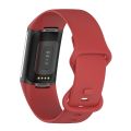 Watch Strap For Fitbit Charge 5 Silicone Watch Band, Size:S. 