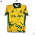 South Africa T20 World Cup Premium Cricket Jersey For Men - Half Sleeve Collar Polo Jersey - South Africa T20 Jersey 2026. 