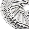 6 Inches 203mm/180mm/160mm/140mm MTB Mountain Bike Rear Wheel Parts Rotor Disc Brake Replacement Bicycle Accessories.