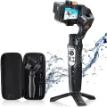 Hohem iSteady Pro4 Pro 4 Gimbal for GoPro 12/11/10/9/8/7/6 DJI OSMO Insta360 One R Action Camera 3-Axis Handheld Stabilizer. 