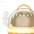 2x Hamster Carry Case Cage Small Animal Carry Case for Mice Squirrel Outdoor Yellow. 
