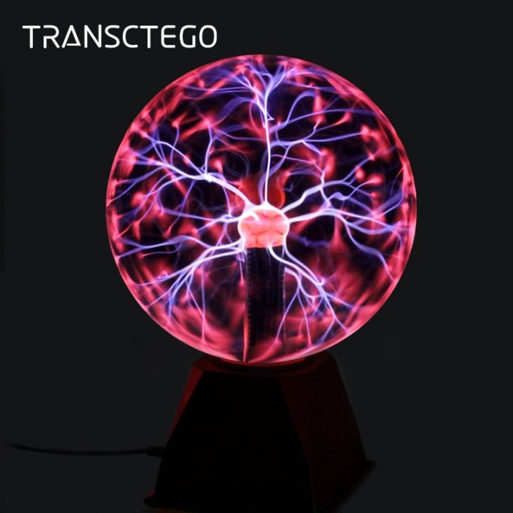 8%20Inch%20Plasma%20Ball%20Lamp%20Globe%20Static%20Night%20Light%20Magic%20Touch%20Sound%20Sensitive%20Glass%20Sphere%20Fun%20Toy%20Kids%20Plazma%20Desk%20Novelty%20Light%20-%20Image%204