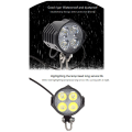 E-Bike Light E-Bike Headlight with Horn Waterproof Horn Set Front Headlight Parts. 