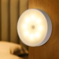 8 LED Motion Sensor Night Light USB Rechargeable Wireless Magnetic Led Wall Lamp Kitchen Staircase Closet Lights Bedroom Decor. 