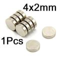 4mm Magnet 4x2mm Disc Neodymium Magnet Industrial Super Strong Permanent Magnets.