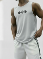 STAR Premium China mesh tank top // Sleeve less workout T-shirt For men.