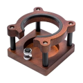 Coffee Tamper Holder,Wooden Coffee Tamper Station Espresso Tamping Station Portafilter Holder for Espresso Machine. 