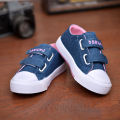 New Fashion Kids Canvas Shoes Denim Breathable Princess Girls Sneakers Flats Casual Tennis Shoes For Children Toddler Girl Shoes.