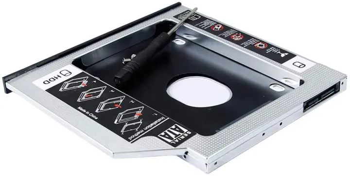 Second%20HDD%20Caddy%209.5mm%20Universal%20Sata%20Slim%20Hard%20disk%20Holder%20For%20Laptop%20CD/DVD%20Optical%20Drive%20Bay%20-%20Image%203