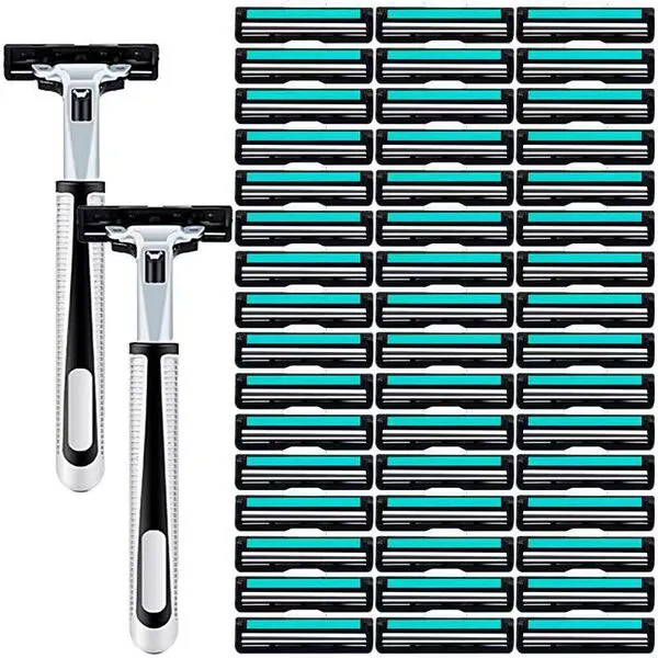 Master%20Clone%20Gillette%20Vector%202%20Razor%20Set%20with%20Shaving%20Blades%202%20Layers%20Blades%20Gillette%20Razor%20for%20Men%20Multiple%20Specifications%20to%20Choose%20-%20Image%202