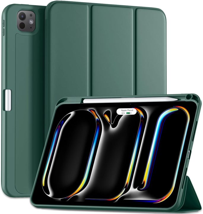 New%20Compatible%20with%20iPad%20Pro%2011%20Inch%20Case%20(M4,%205th%20Gen%202024)%20with%20Pencil%20Holder,%20Smart%20Cover%20with%20Protective%20Trifold%20Stand%20&%20Soft%20TPU%20Back,%20Auto%20Wake/Sleep,%20Support%20Pencil%20Pro,%20Black%20-%20Dark%20Blue%20-%20Green%20-%20Image%203