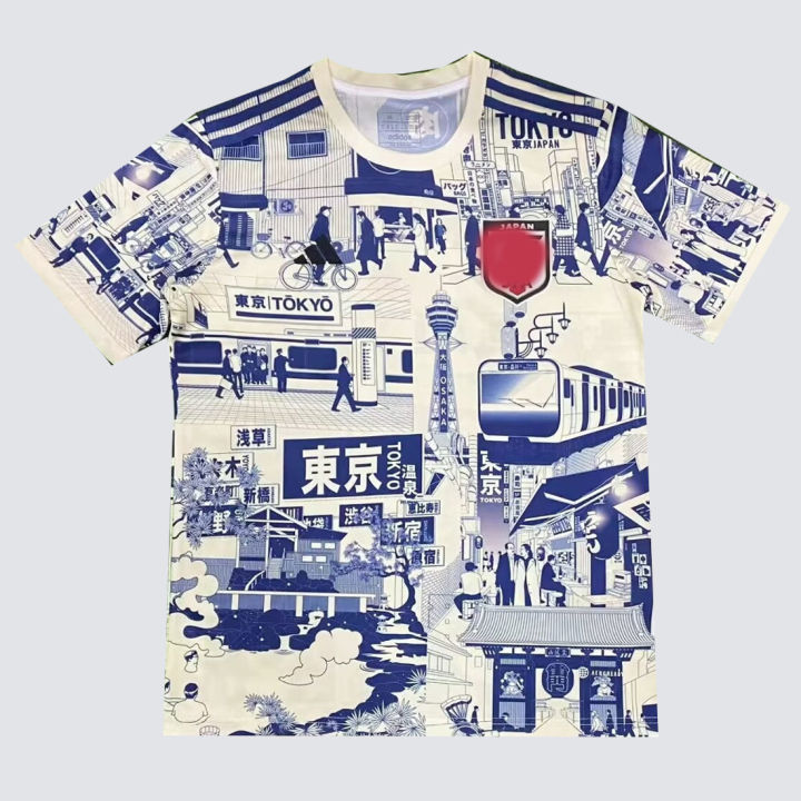 24-25 Japan okyo Fashion Edition Jersey Short Se Adult Football