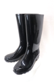 Waterproof Gum Boot - Men's Black Outdoor Rain Boots -Rain Boots Nonslip Platform Rain Boots Progressively Better.