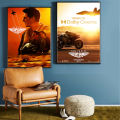 Top Maverick Wall Art Poster 1986 Classic Old Movie Modern Home Room Decoration Canvas Painting Mural Pictures Print Artwork. 