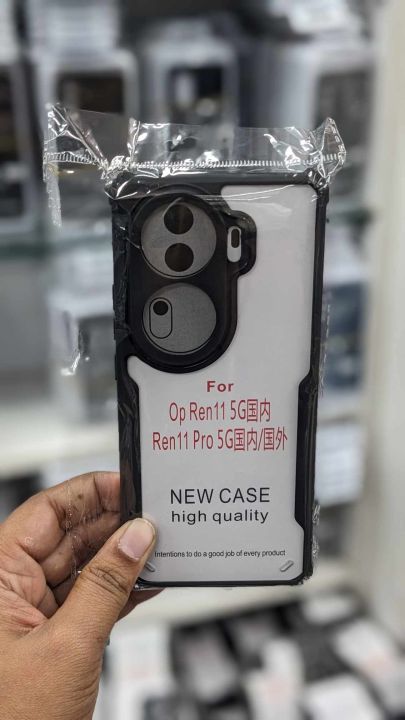 Xundd Case For Oppo Reno 11 5G / Reno 11 Pro 5G Case Shockproof Transparent Bumper Back Phone Cover