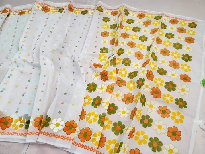 Trendy%20Half%20Silk%20Multi-Color%20Skin%20Print%20Saree%20for%20Women%20%E2%80%93%20Comfortable%20-%20Image%205