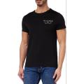 Premium Brand Love Small Logo Short Sleeve For Men - Black. 