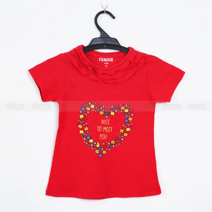 Baby%20Girls%20T-shirt%20Half%20Sleeve%20100%25%20Cotton%20T-Shirt%200%20to%206%20Years%20-%20Image%202