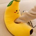 Banana Plush Side pillow Cute Banana pillow for birthday gift. 