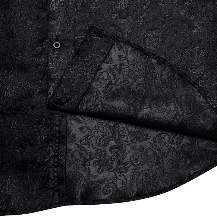 Men's%20Long%20Sleeve%20Black%20Paisley%20Silk%20Dress%20Shirts%20Casual%20Tuxedo%20Social%20Shirt%20Luxury%20Designer%20Men%20Clothing%20-%20Image%205