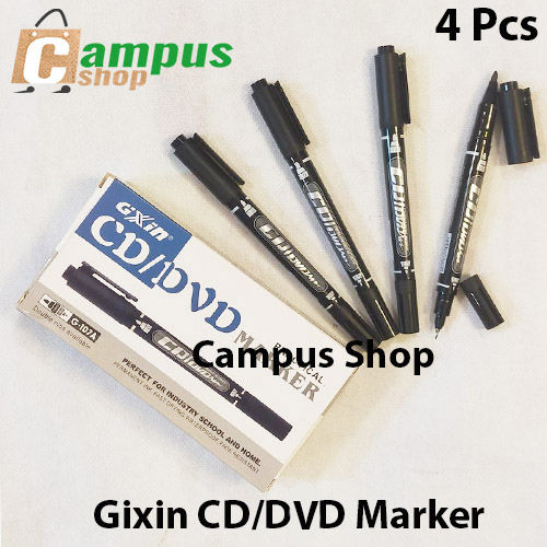 Gixin%20CD/DVD/OHP%20Marker%20Pen%20-%20Black%20(1pc,4pcs)%20-%20Image%206