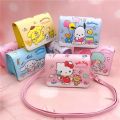 Original Sanrio Shoulder Bags Hello Kitty 13.5x6x9.5cm Double Sided Printing Girls Mini Messenger Bag Cartoons Handbag Gifts.