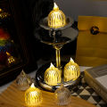 1/5/10Pcs Candy Castle LED Candle Light Flameless Lamp Electronic Night Lights Home Party Wedding Decor. 