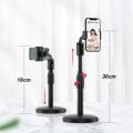 Long stand 360° Rotatable Desktop Mobile Phone Holder & Stand – Adjustable, Sturdy Design.