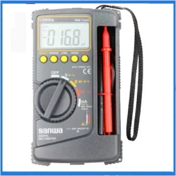 SANWA%20DIGITAL%20Multimeter%20CD800a%20DMM%204000%20Volt%20counter%20tester%20meter%20Japan%20-%20Image%206