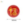 2 Pieces Hand Massage Balls Baoding Balls with Storage Box Durable Smooth Chinese Exercise Handballs for Children Middle Aged People Parents.