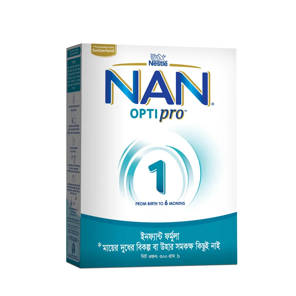 Nestle Nan Optipro Formula Milk Powder (0-6 M) 300g