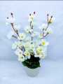 Artificial Cherry Flowers Plants With tub - Home Decoration Item. 