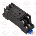 Industrial 2-M4X10 8 Pin Glass Relay Base Terminals Mount Socket PYF08A. 