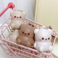 Cute Little Bear Lip Balm For Children Moisturizing Moisturizing Anti-Dry Crack Fade Lip Lines Lipstick Baby Available Lip Care Lateil. 
