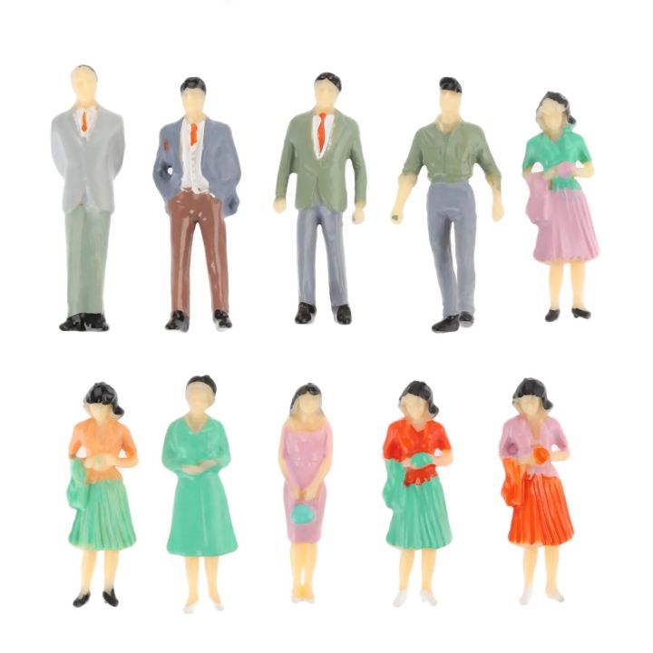 10pcs/lot%201:50%20Scale%20Model%20ABS%20Plastic%20Peoples%2036MM%20Miniature%20Figures%20Architectural%20Models%20Human%20Scale%20Model%20Multicolor%20-%20Image%205