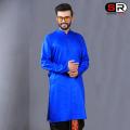 Blue Color Solid Panjabi For Men's By Stone Rose - 17917P. 