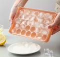 Ice Cube Tray Round Grid Mini Circle Making Sphere Ball Mold With lid for for Cooling Cocktails, Whiskey, Tea and Coffee. 
