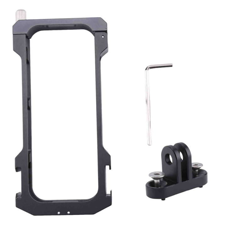 For Insta 360 X3 Metal Protective Cage Panoramic Action Camera Case with Cold Shoe Mount