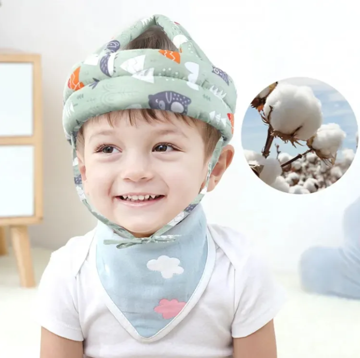 Baby Safety Helmet Child Head Protection Cap, Baby Hat Protector Toddler Children Crawling Walking Safety Helmet, Kids Bumper Protect Cushion