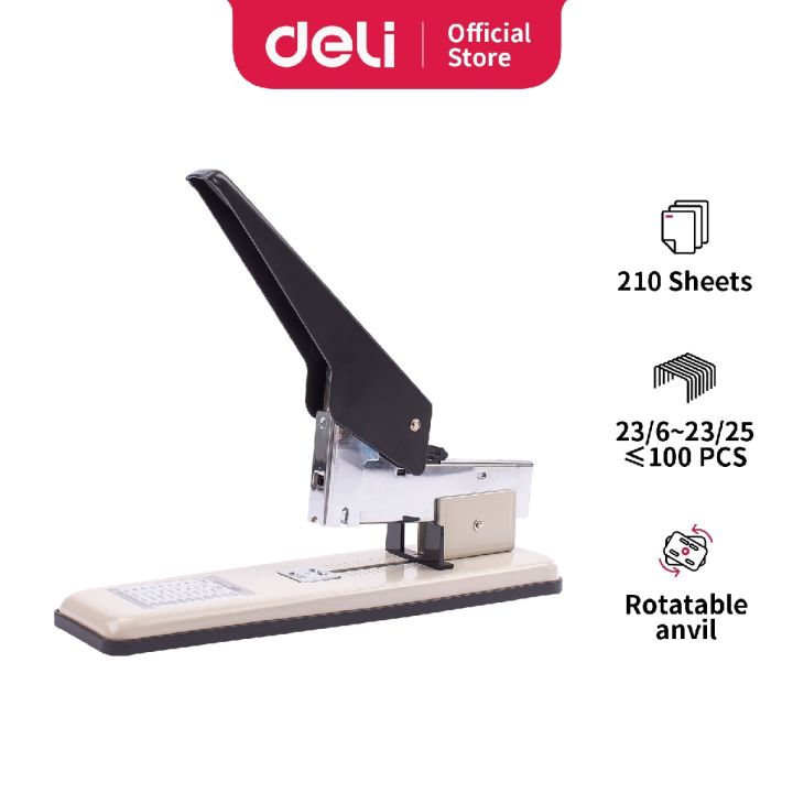Deli E0393 Stapler 210 Sheets(Assorted)