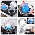 8 Hole Energy Saving Gas Stove Cover Windproof Disk Windshield Bracket Universal Round Shape. 