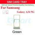 Samsung Galaxy A34 5G Sim Tray Micro SD Card Slot with Sim Ejector Pin Replacement Part. 