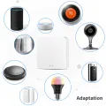 Tuya Multi-mode Gateway Bluetooth+Zigbee Multi-protocol Communication Gateway Tuya/smart Life APP Remote Control Easy To Use. 