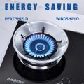 Energy Saving Gas Stove Cover Windproof Disk Windshield Bracket Universal Round Windproof Gas Stove. 