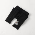 Baby Girls Cotton Pant Knitted Leggings Flower Legging Casual Ankle Luster Children Stockings Pants.